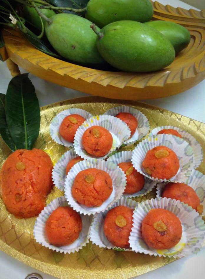 আম গাজরের লাড্ডু_সেলিনা মর্তুজা_SELINA MORTUZA_রন্ধনশিল্পী_বাংলাদেশ_বাংলা রেসিপি_BANGLA RECIPE_TAYYIB_TAYYIBORG_TAYYIBBANGLADESH