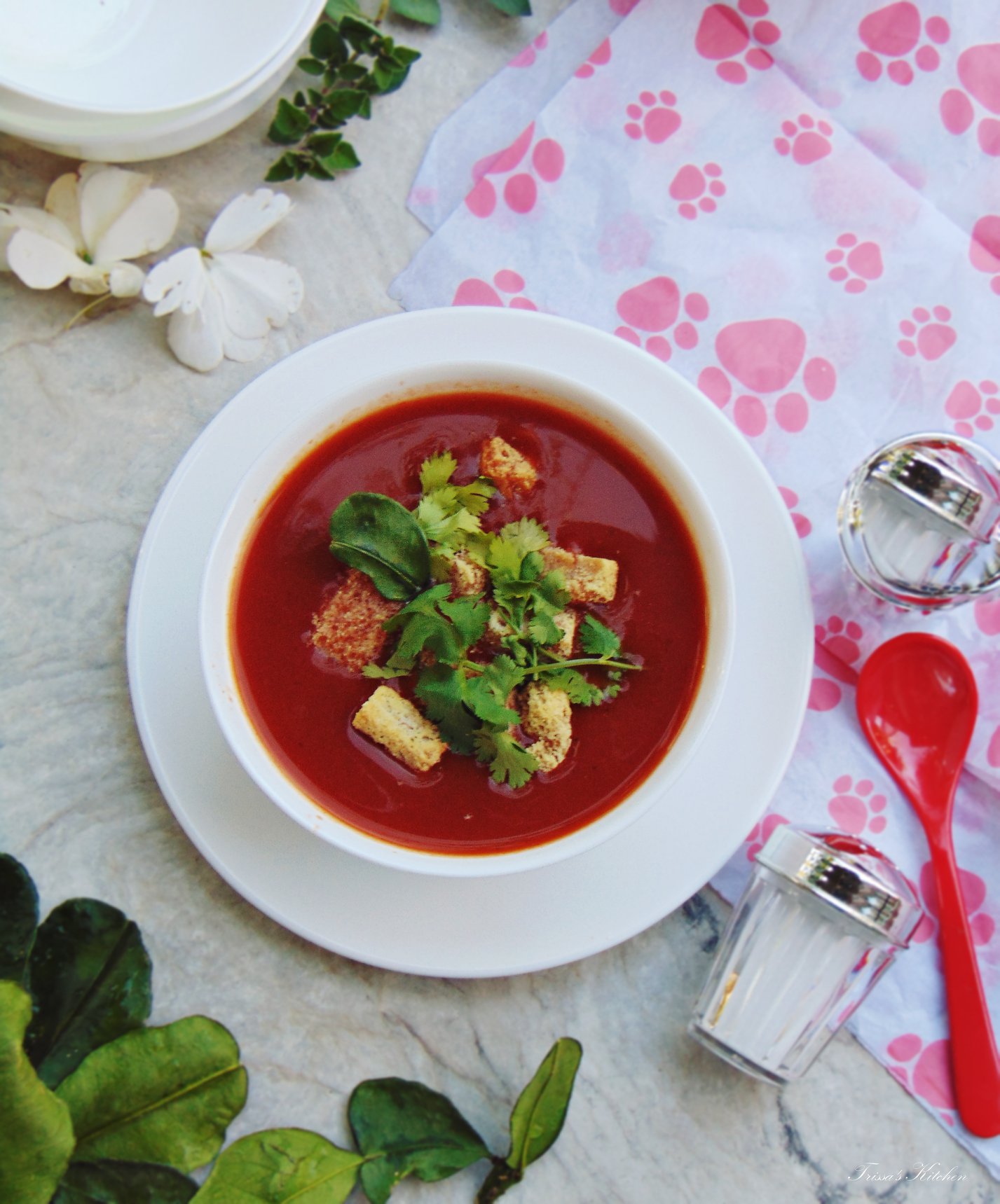 টমেটো গারলিক স্যুপ_ফারহানা শারমিন তৃষা_FARHANA SHARMIN TRISSA_বাংলাদেশ_বাংলা রেসিপি_TAYYIB_TAYYIBORG_TAYYIBBANGLADESH